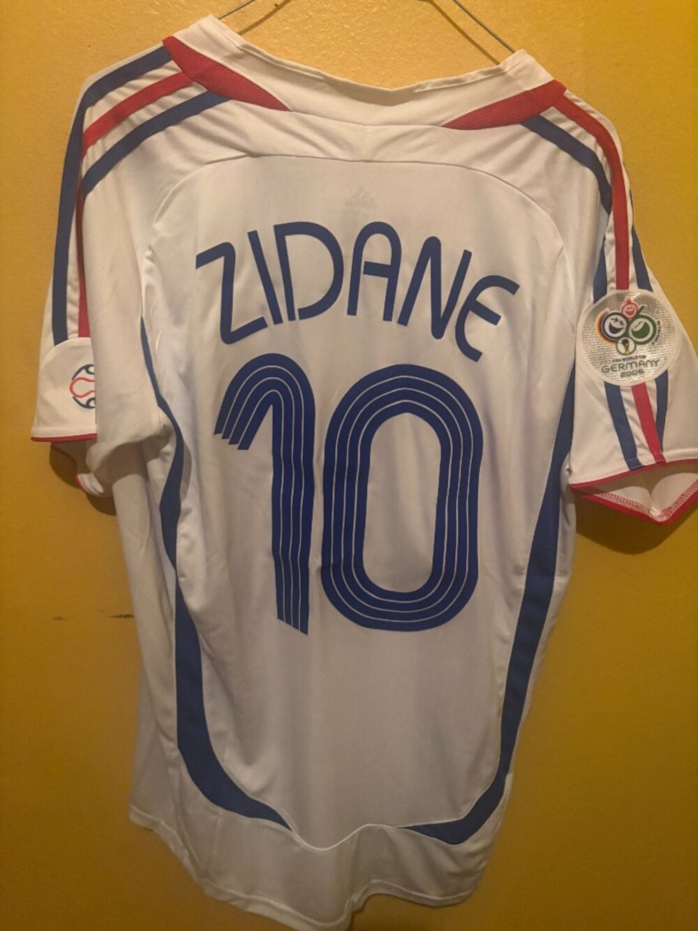 Zinedine Zidane France 2006 World Cup Final Jersey